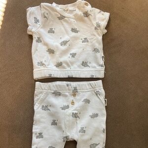 Elephant Print Matching Set
